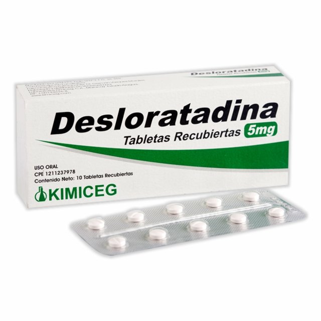 DESLORATADINA 5MG TAB X 10 (KIMICEG)